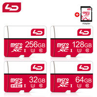 LD Ultra Micro SD Card 256GB 128GB 64GB Memory Card 32GB 16GB 8GB 4GB cartao de memoria A1 SDHC/SDXC TF Card Class 10 Flash Card