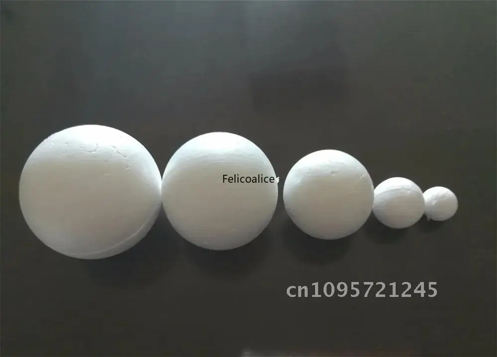 

30cm 1pcs White Modelling Polystyrene Styrofoam Foam Balls Party ball Decorations Christmas Craft Wedding Home Balls DIY 11.81in