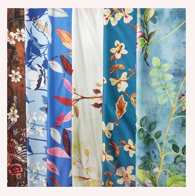 

50D Swam Knitted 50D 87 polyester 13 spandex Digital Print fabric Custom Printed Floral Fabric Swam Clothes