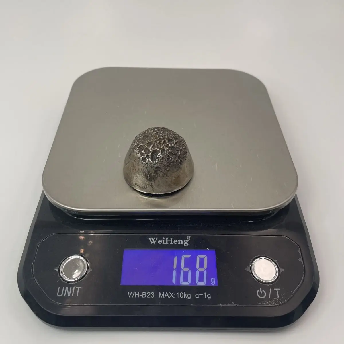 Silver ingot round silver ingot honeycomb county silver mansion ornament collection round ingot random hair antique explosion