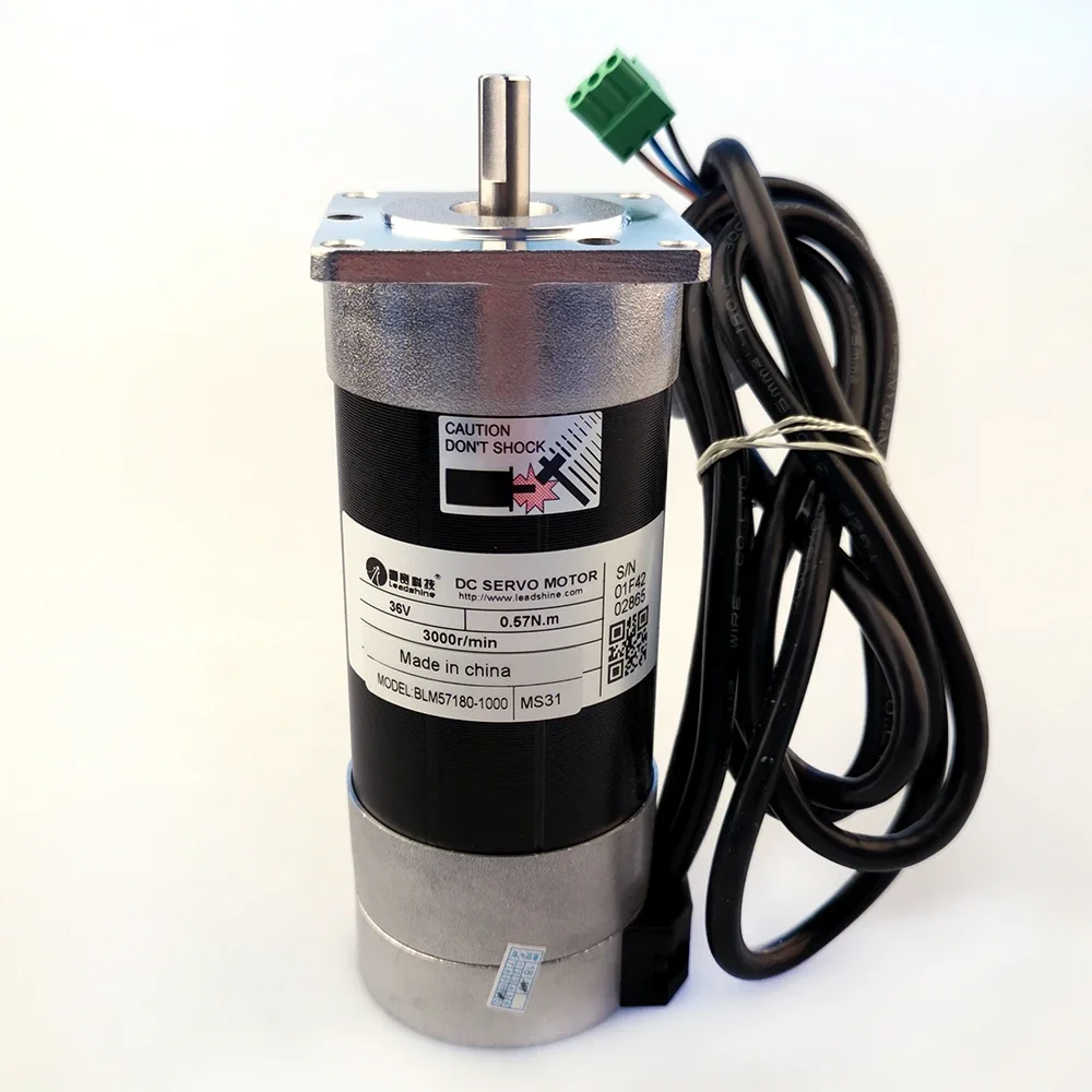 Outdoor printing parts Leadshine DC servo motor BLM57180-1000 24v dc motor stepper motor