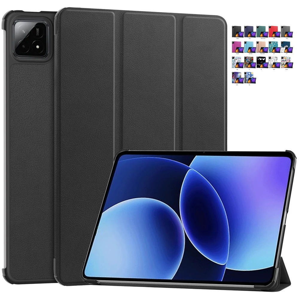 Para Xiaomi Pad 8 Funda MiPad 8 Pro 11,2 pulgadas Funda plegable con soporte Funda Xiaomi Pad 7 Pro Mi Pad 7 2024 con cubierta de suspensión automática