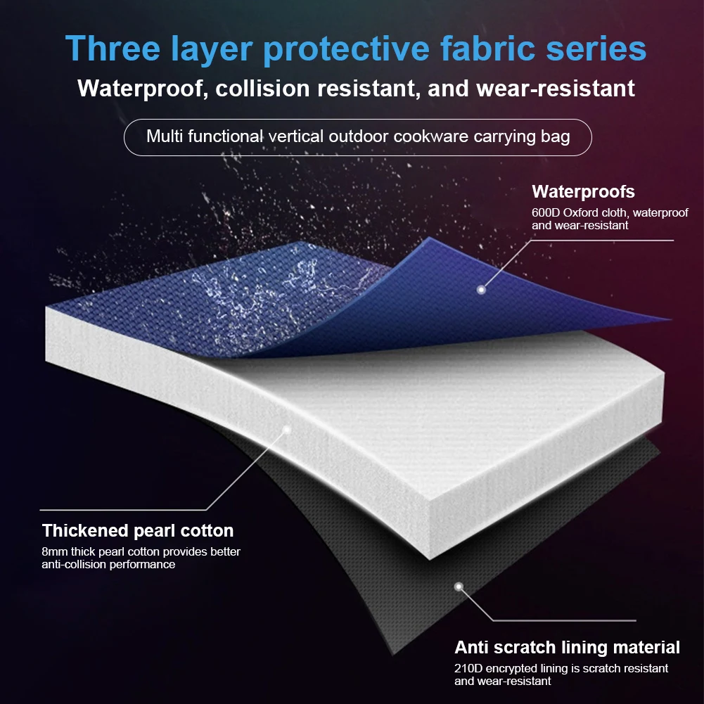 التخييم أوتاد خيمة حقيبة في الهواء الطلق الأرض مسمار حقيبة أسطواني حصة تخزين على ظهره المحمولة المتنوعة حقيبة صندوق تخزين أدوات