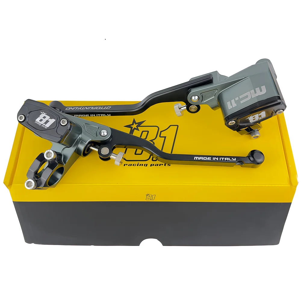 العالمي 12.7 مللي متر قابض هيدروليكي أسطوانة رئيسية رافعة الجمعية باستخدام الحاسب الآلي بأكسيد لتعديل مقود الدراجة النارية 7/8 بوصة