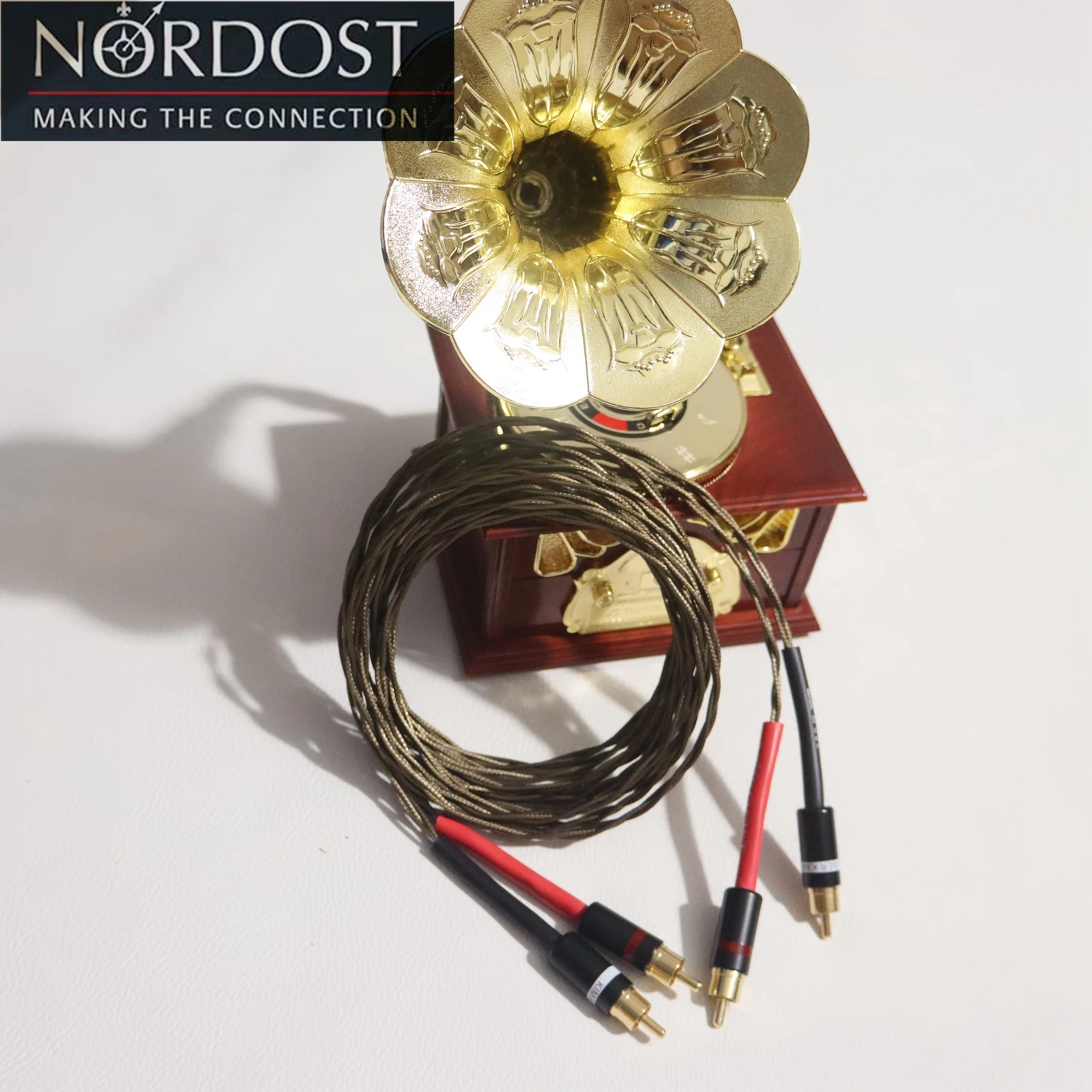 

Nordost Gray Classic Siver-plated RCA Cable HiFi AV Audio Cable TV CD Amplifier audiophile grade interconnection line