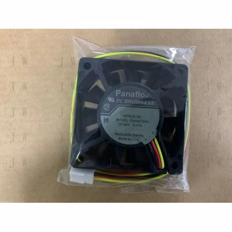DDJ  1 PCS FOR Panaflo Fan FBA06T24H DC 24V 0.11A 60*60*15mm 3 Pin