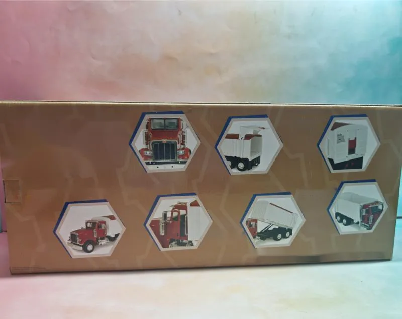New To Special Price Die-cast Metal American Limited Edition Dump Truck Model Furniture Display Collection Toys For Children