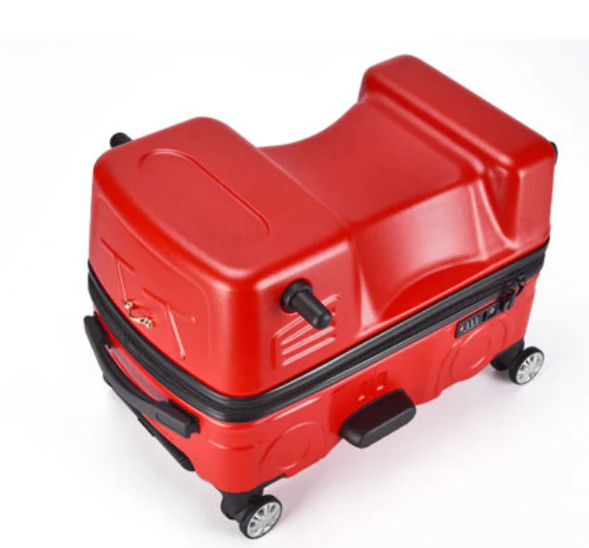 kids Luggage suitcase car Spinner suitcase for kids travel trolley bags girls riding luggage Rolling Suitcase  Wheeled Suitcase