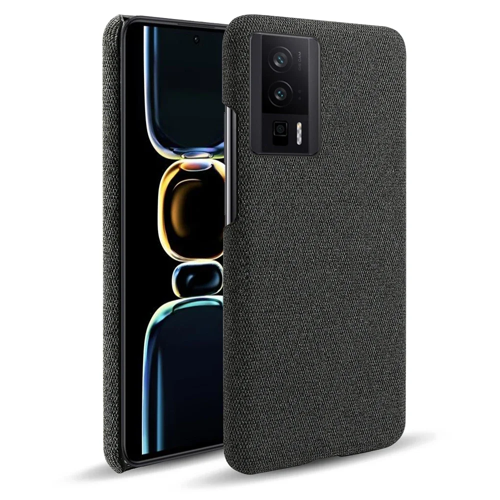 For Xiaomi Redmi K60 Poco F5 Pro Case Luxury Fabric Antiskid Cover For Redmi K60 Pro Cloth Case For Xiaomi Poco F5 Pro Funda