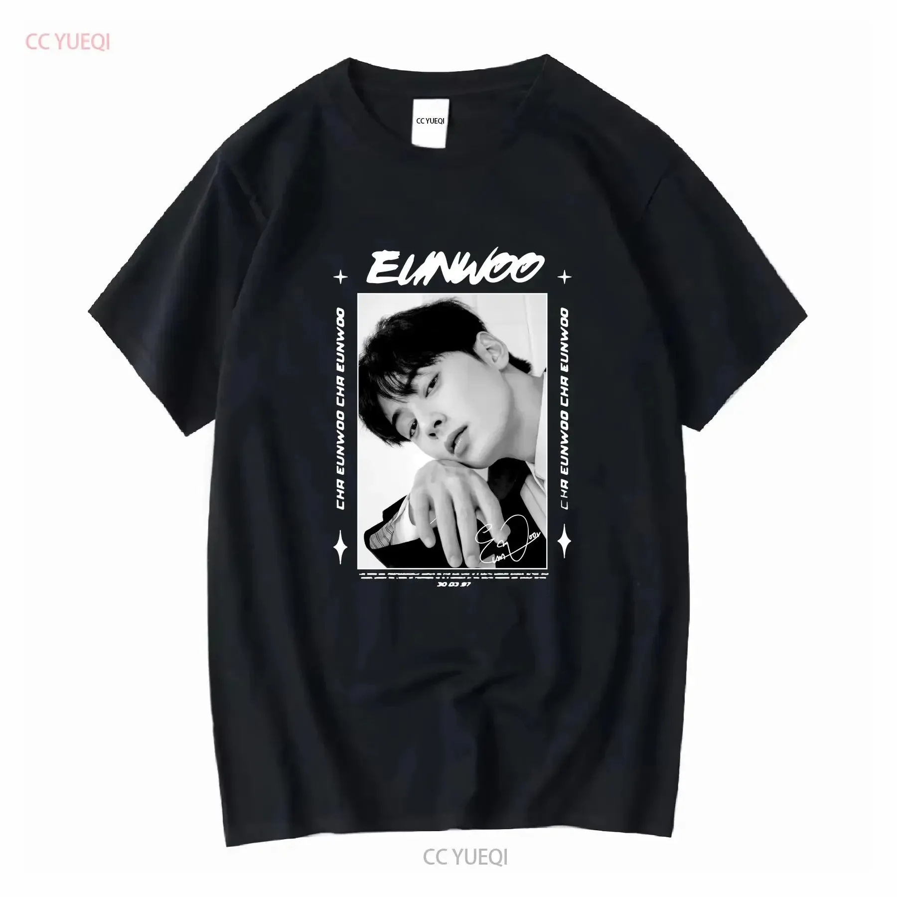Summer Adult Cheonwoo Suho's Truly Beautiful T-shirt Fans Street Fashion Design Relaxing Versatile Soft Men's Women's Versions