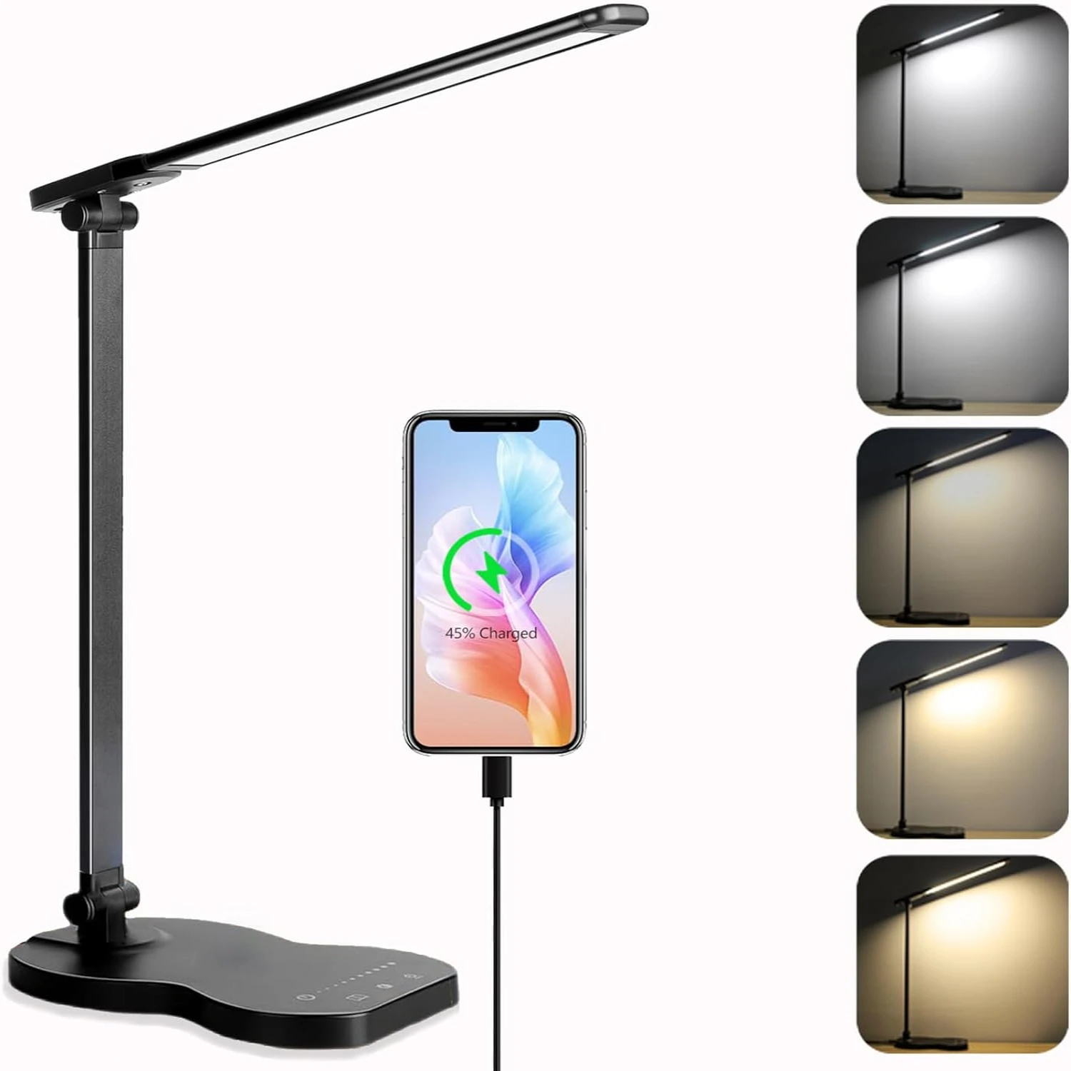 Transform Your Workspace with this Stylish and Versatile LED Desk Lamp - Ideal for any Office or Study Setting. Enhance your pro