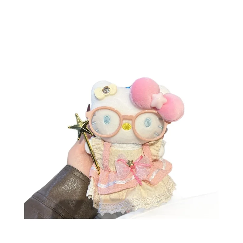 مرحبا كيتي المفاتيح سترة وزرة دمية حقيبة التبعي المفاتيح هدية الإكسسوارات العصرية