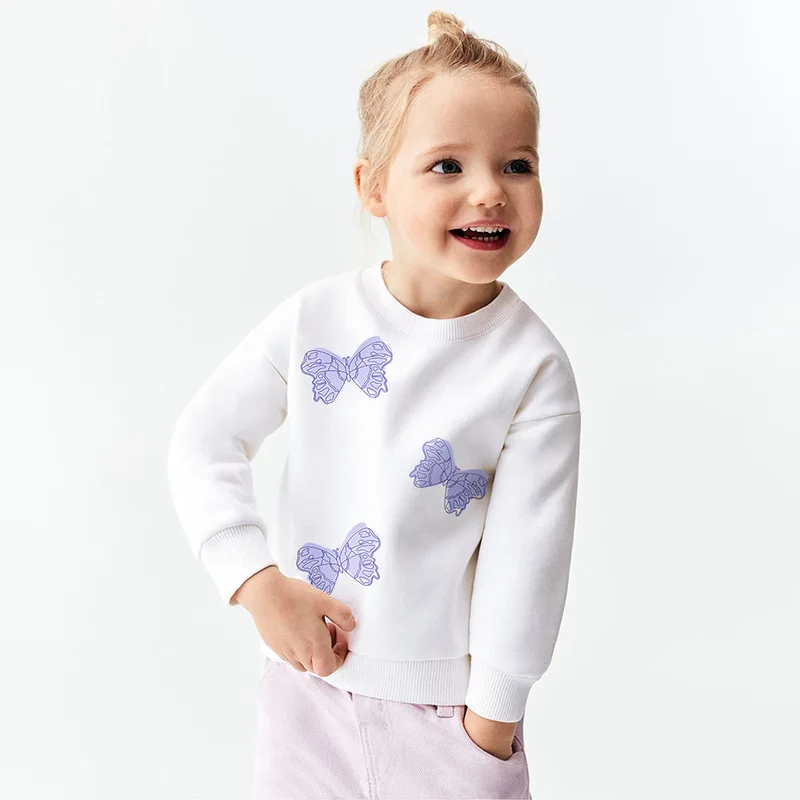 

Girls' Sweater Children's Clothing for Toddlers and Young Kids Autumn pure cotton children's cartoon print sweatshirt