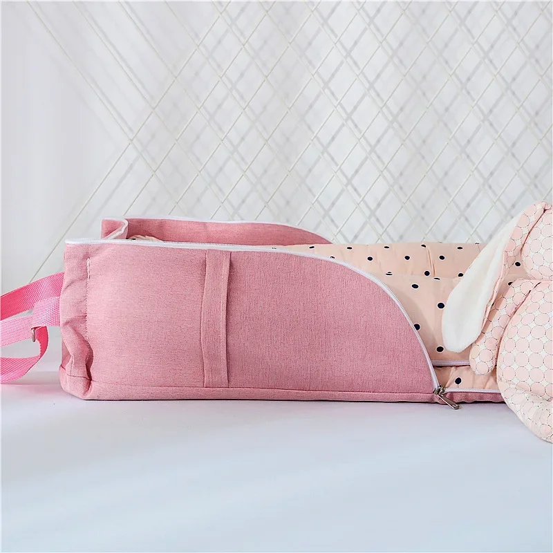 Portable Mother\'s Cradle Isolation Single Shoulder Mommy Bag Styling Pillow Bag Bed Middle Bed