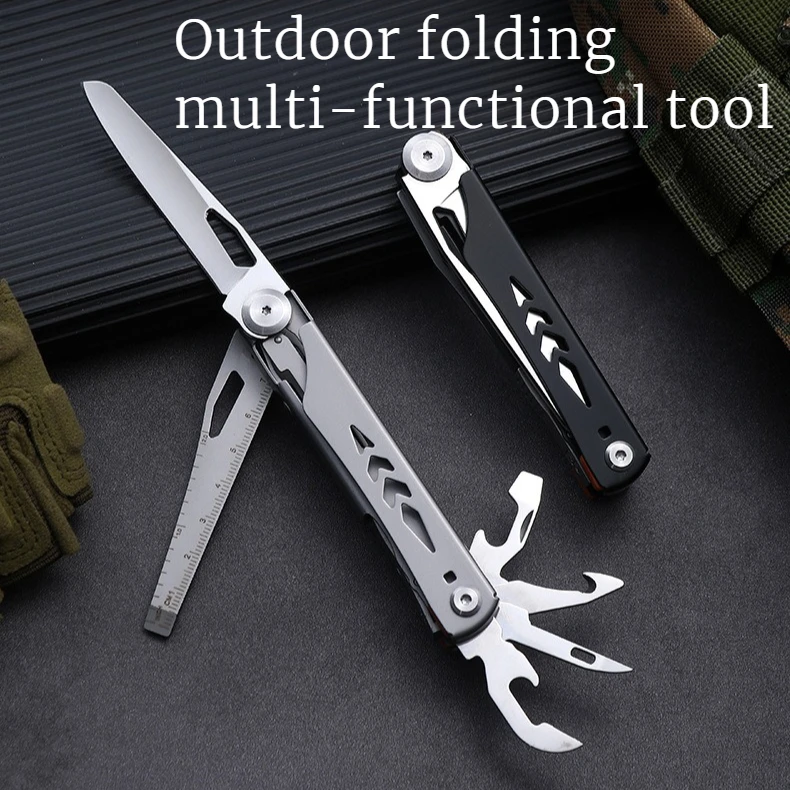 

EDC High-quality 10-in-Outdoor Multi-functional Survival Tools Convenient Outdoor Folding Camping Emergency Tools