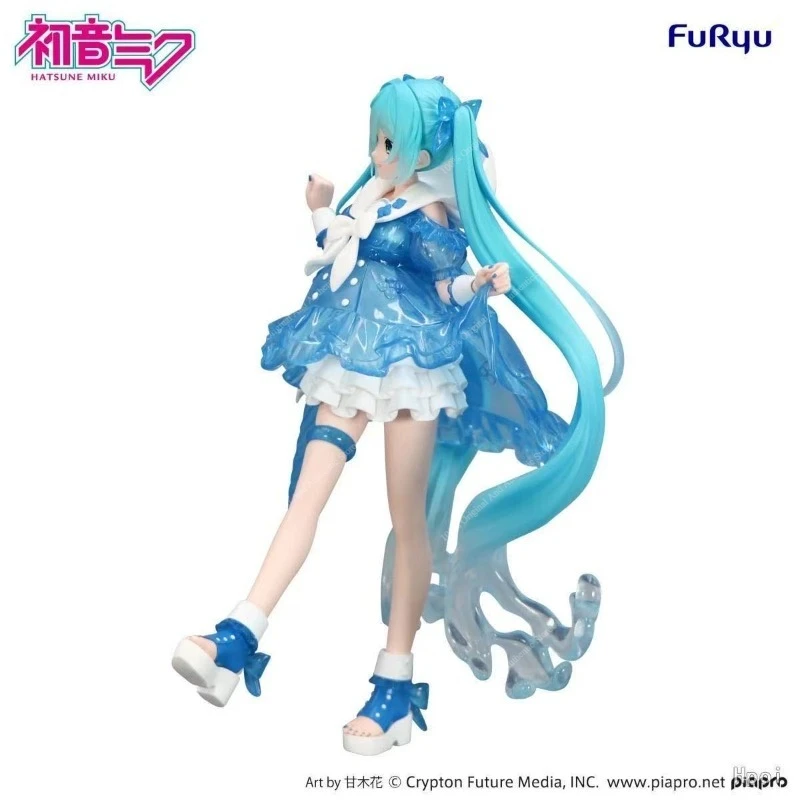 100% Original FuRyu BiCute Bunnies Super Sonico Pink Bunny Ver. Anime Collectible Figures Desktop Home Decor Collection In Stock view 4