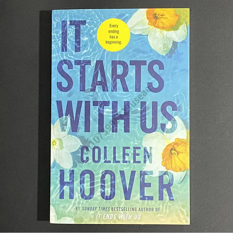 It Starts with Us By Colleen Hoover/It Ends with Us Novels Book In English Sunday Times Bestselling Paperback