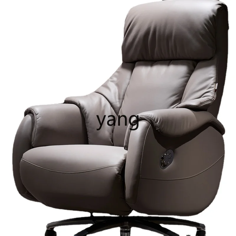 CX Electric Reclinable Executive Chair Leather Business Chair High-End Office Comfortable Home