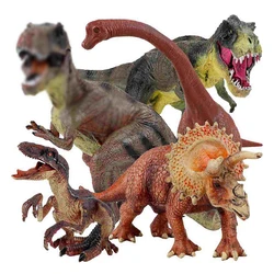 Dinosaur toy Set -Realistic Looking Dinosaur Figures with Play Mat for Dinosaur Lovers-Kids Perfect Holiday Party