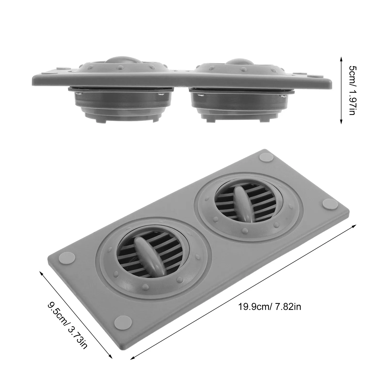 Air Conditioning Outlet Grille Caravan Rv Engineering Truck Central Conditioner Outlet Duct Plastic Ventilation Panel Ceiling