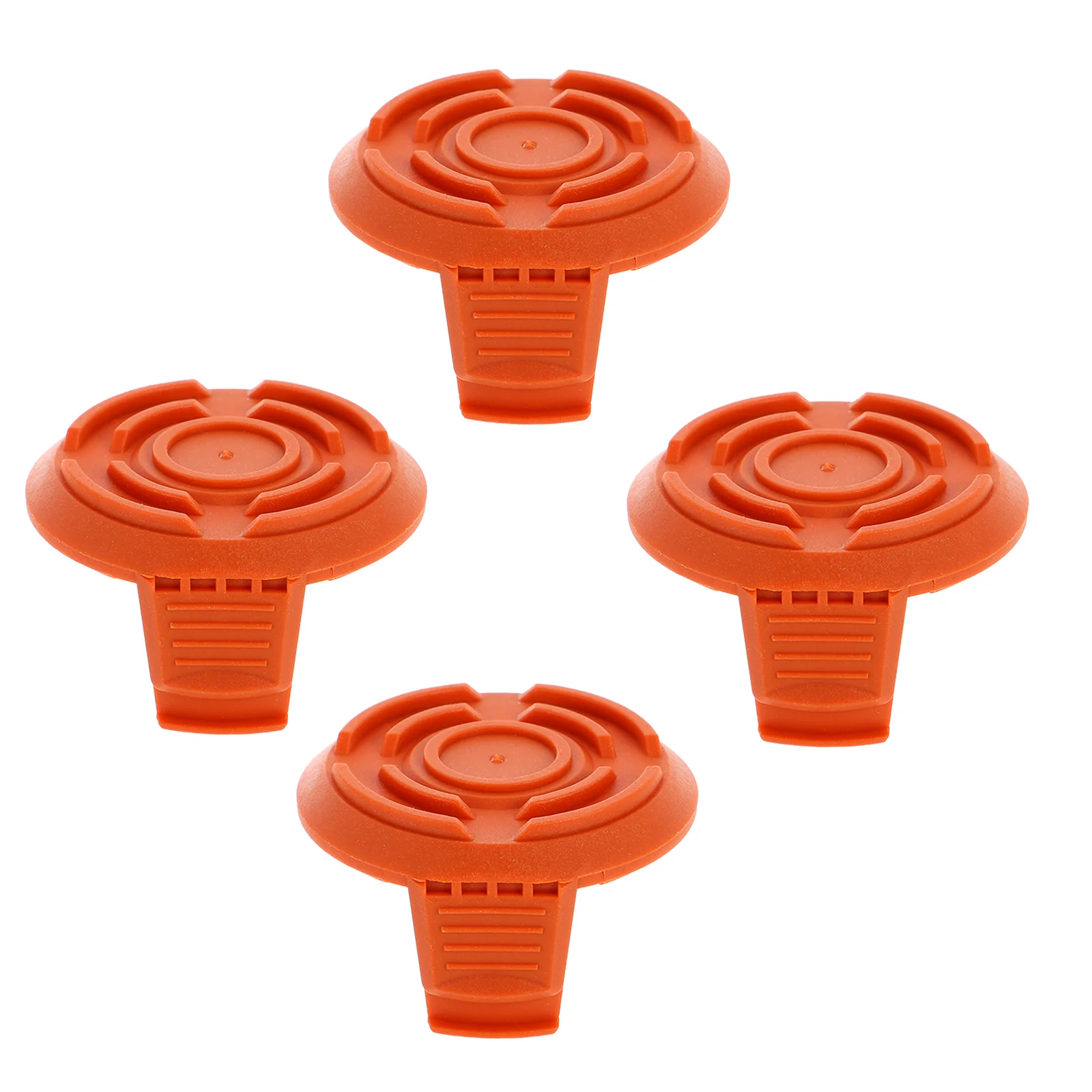 4 pezzi di copertura di ricambio per bobina di ricambio, accessori per trimmer, coperchi di ricambio in ABS durevoli, protezione efficiente della bobina, attrezzi da giardinaggio