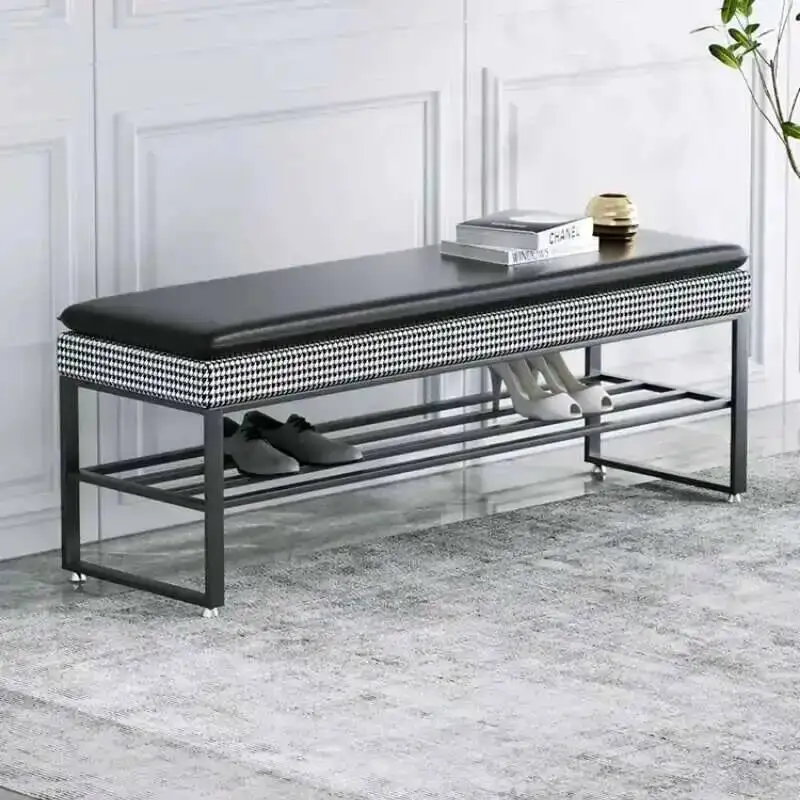 

Home Cabinet Changing Use,Entrance Stool Shoe for for Sitting,Integrated Shoe Rack for Entering,Long Bench for Wearing Shoe