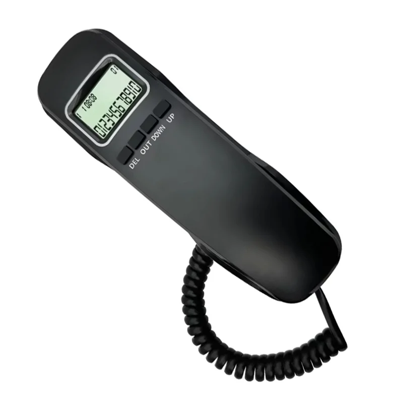 AU61-벽 전화 벽 유선 전화 집 전화 유선 벽 전화 집 회사 사무실 인사말 스테이션용 유선 전화