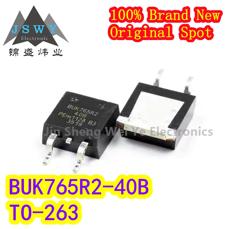 BUK765R2-40B BUK765R2 TO-263 Automotive Computer Board Commonly Used Perishable Field Effect Chips 100% brand new ICs