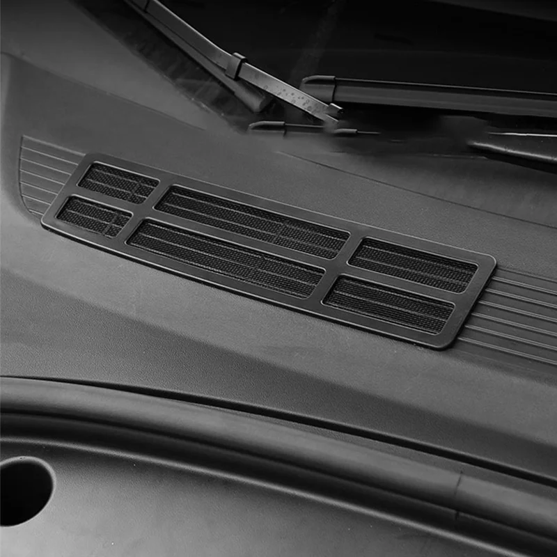 Lufteinlass-Schutzhülle für Tesla Model 3Y, Ansaugentlüftungsnetz, Grill, insektensicherer Filter, vordere Gesicht, Auto-Innenzubehör – Detail 4