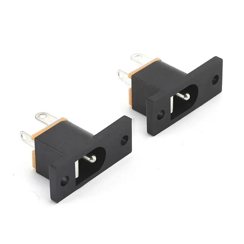 DC-019 power socket DC-019 5.5X2.1mm tripod, straight plug vertical, DC power socket