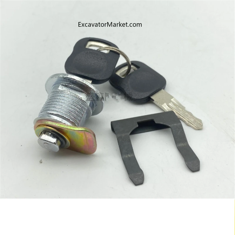 For CATERPILLAR CAT E307 306 320 324 329 330 336 side door lock cylinder side cover lock cylinder Excavator accessories