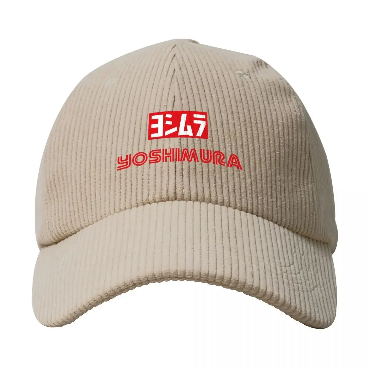 Yoshimura Exhaust_ Baseball Cap Corduroy Style Hats Sun Peaked Cap