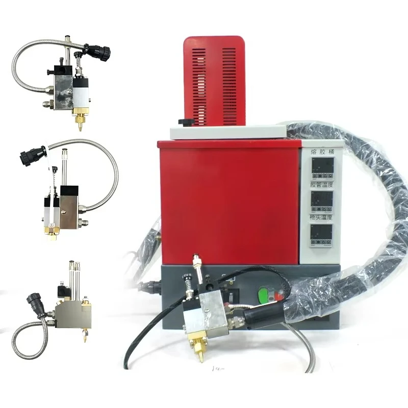 

5L automatic large-capacity hot melt adhesive dispensing machine motor semi-automatic manual spraying machine