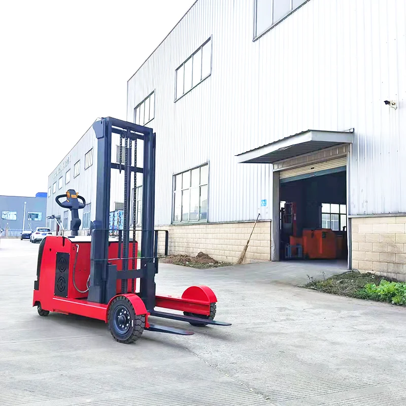 customized counterbalance electric stacker pallet lifting truck counter weight good stability outdoor indoor cargo global buyers