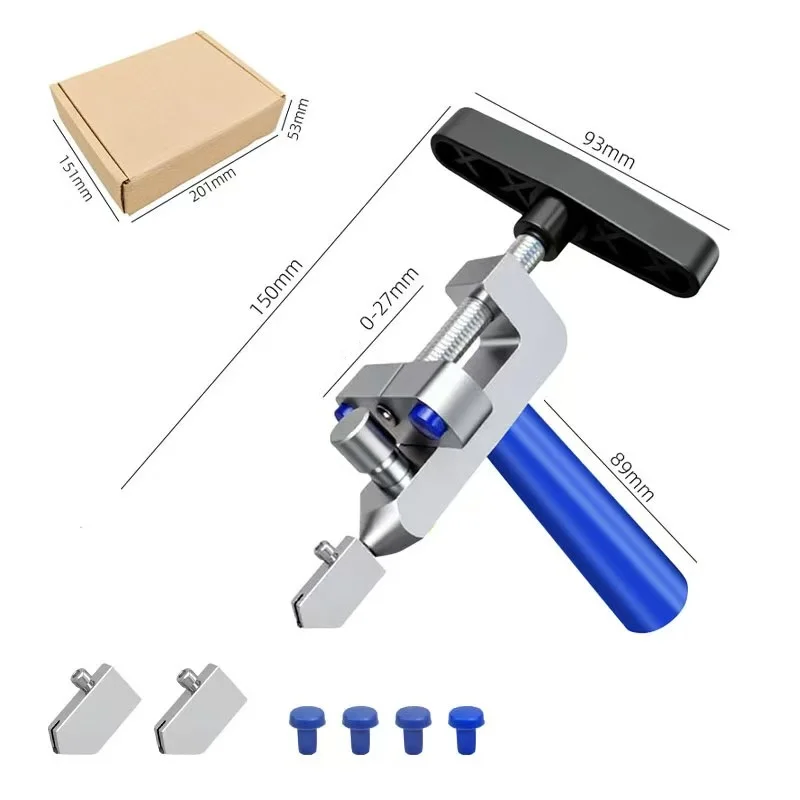 2-In-1 Glass Ceramic Tile Cutter With Knife Wheel Diamond Roller Cutter Cutting Machine Opener Breaker Accessories Set