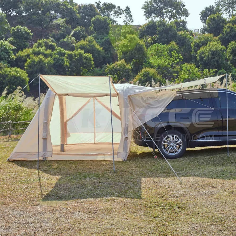 

kcce inflatable camping tunnel outdoor inflatable car tent