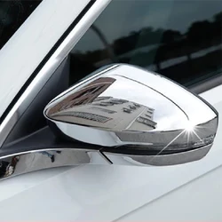 2016-2019 Car side door rearview turning mirror decor cover Carbon/Chrome For Skoda Octavia Mk3 A7 5E for VW T-ROC accessories