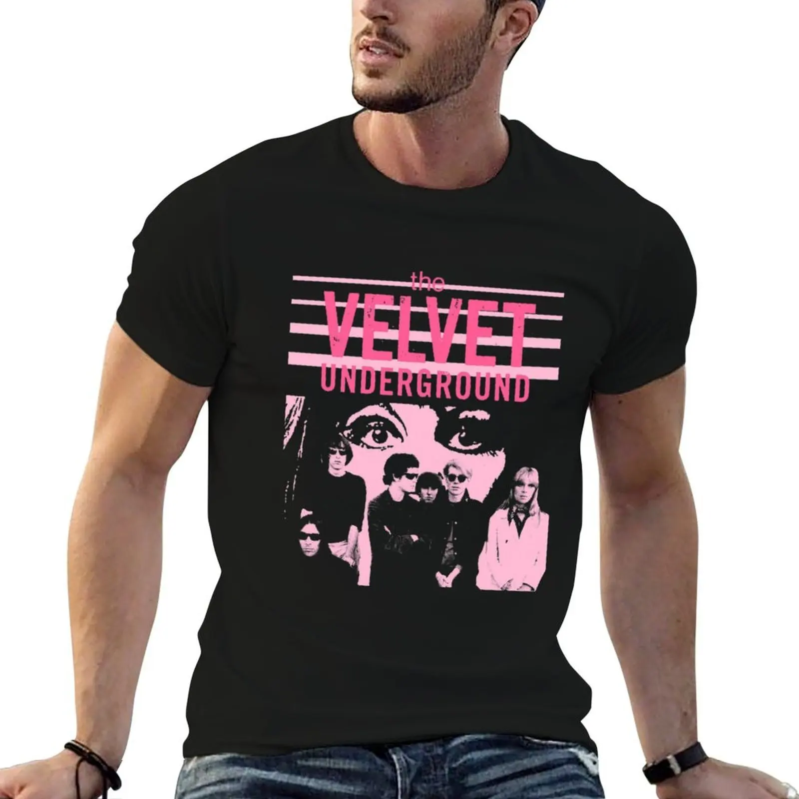 

The Velvet Andy Warhol Nico Gift Fan T-Shirt t shirts cotton 100% t shirts for man cotton funny T-Shirt