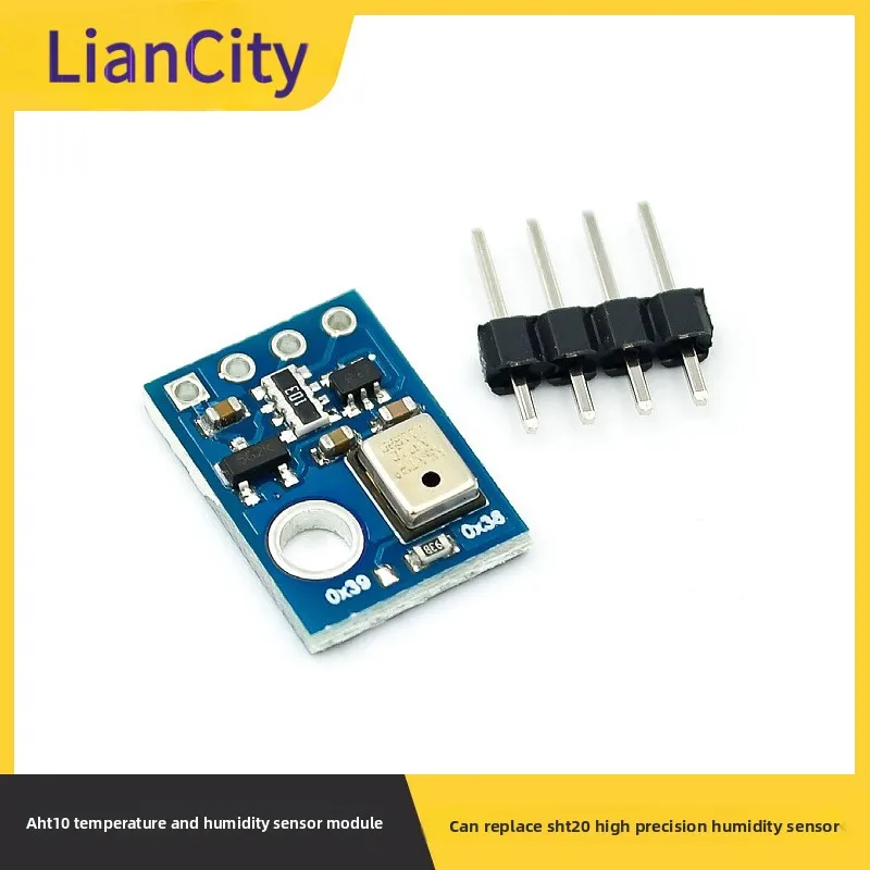 Módulo sensor de temperatura y humedad AHT10 reemplazable SHT20 Sonda sensor de humedad de alta precisión