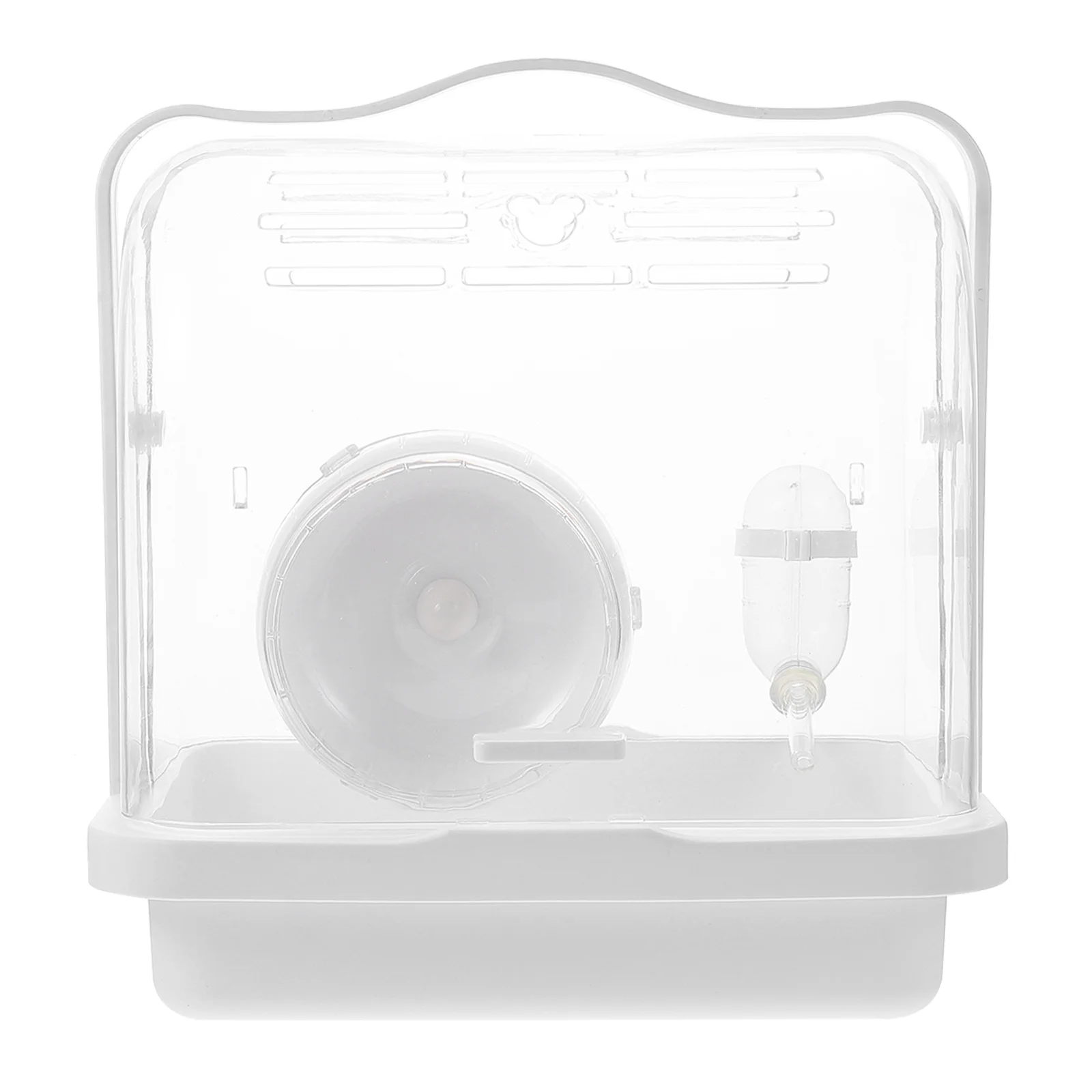 

Hamster Cage Portable Small Pet Carrier Box Breathable Handle Design For Outdoor Travel Rat Container Chinchilla Carrier