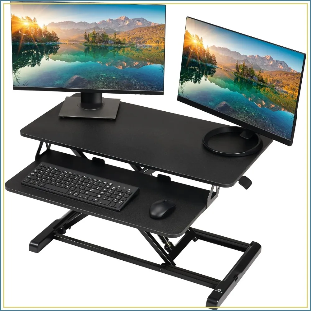 office desk32 Inch Particle Board Standing Desk Converter Home Office