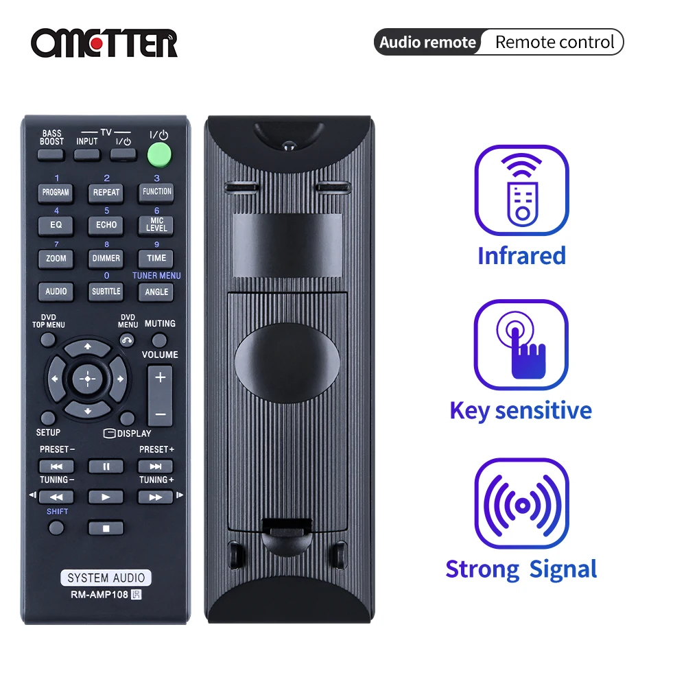 

RM-AMP108 ir Remote Control