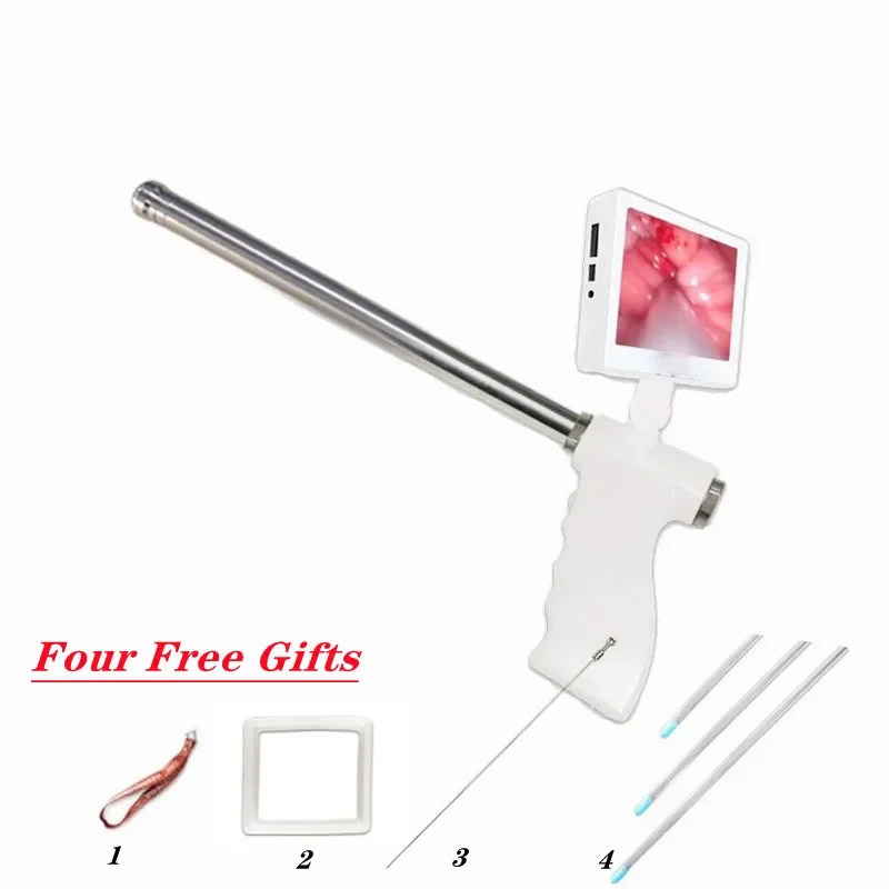 Cow Smart Insemination Gun Cattle Endoscope Sperm AI Gun Artificial Insemination Horse Cow Farm Breeding Equipment Hot