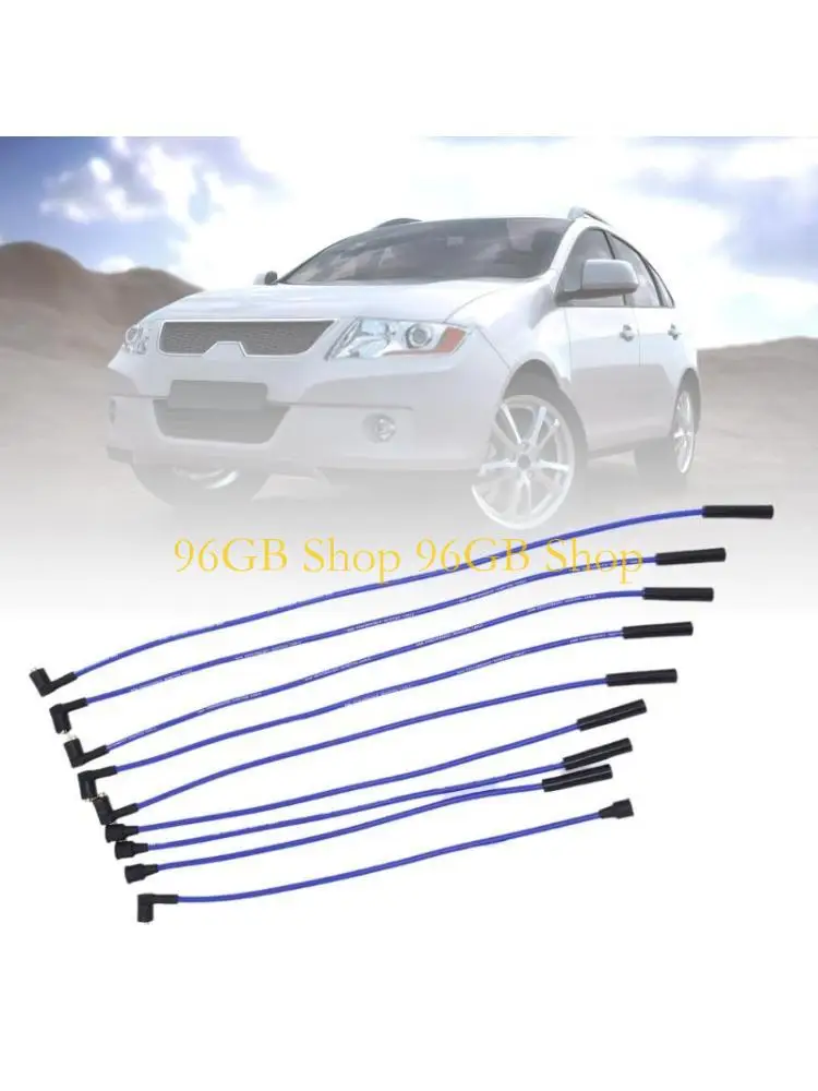 

96GB Heat resistant Ignition Cable Precisions Fit Ignition Wires Efficient Plugs Leads Automotive Wiring for 8 Engines