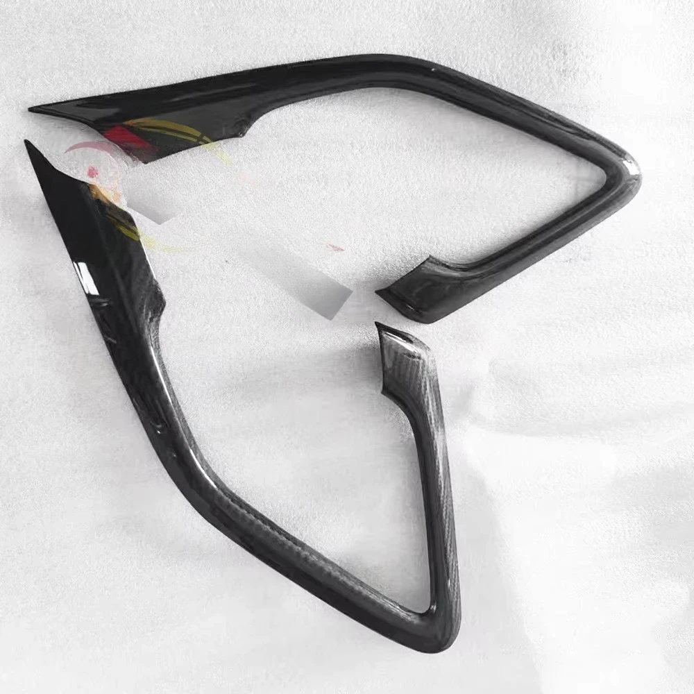 غطاء مقبض الباب الداخلي من ألياف الكربون الجافة الحقيقية لـ GT-R R35 08-16