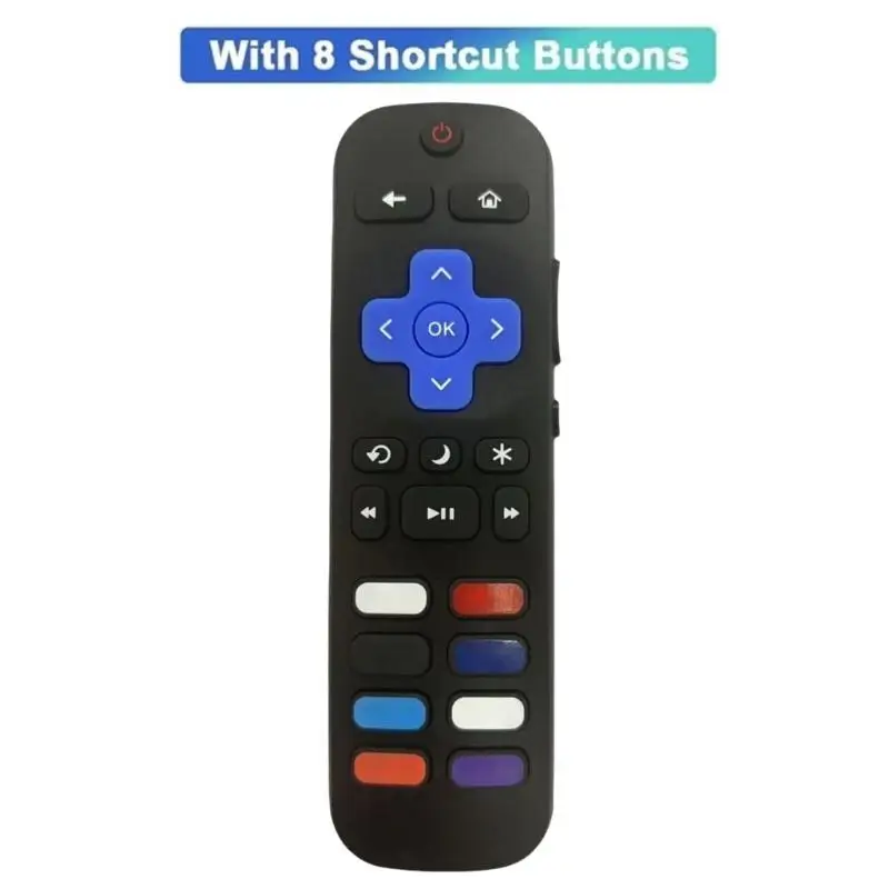 652F Remote Control LCD Penggantian Televisi Media Player Remote Control untuk 32S3750 40FS3750 55UP120 40FS4610R