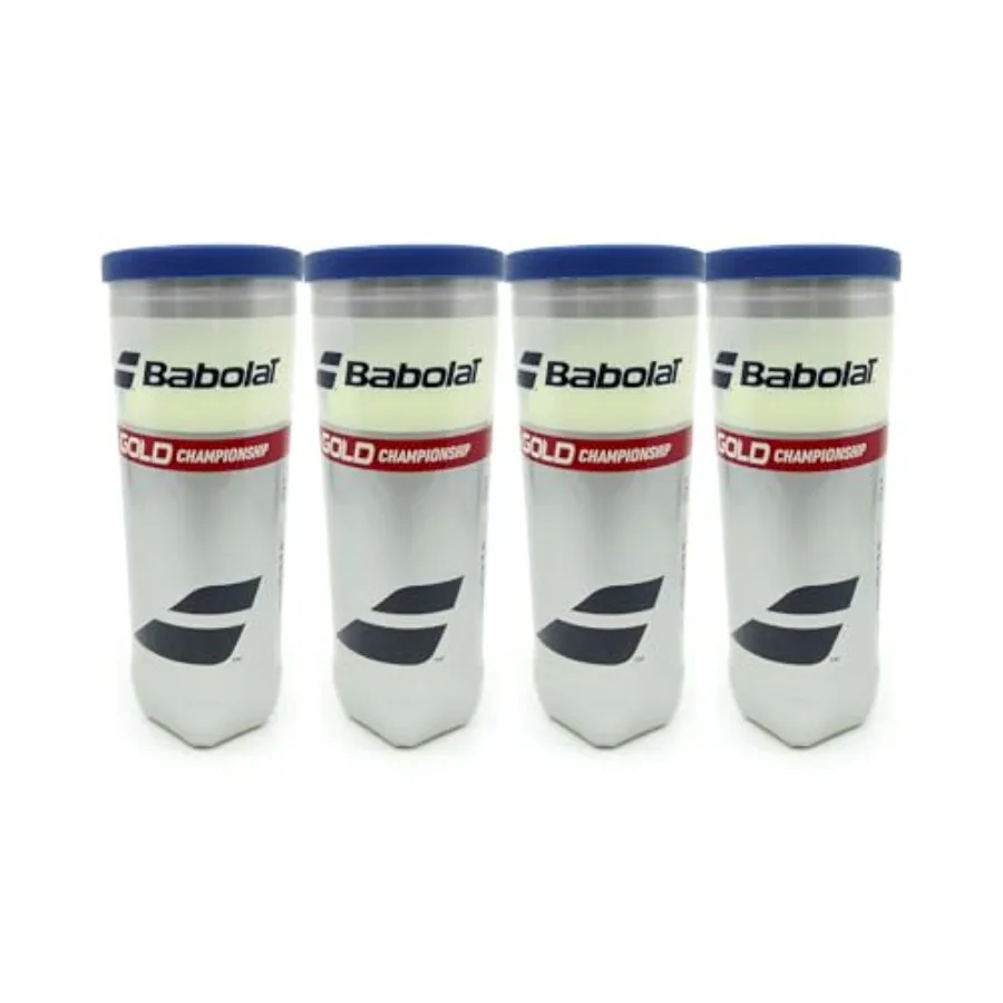 

Теннисные мячи Gold Champiosnip, 4 банки, 12 мячей (3 мяча в каждой банке)