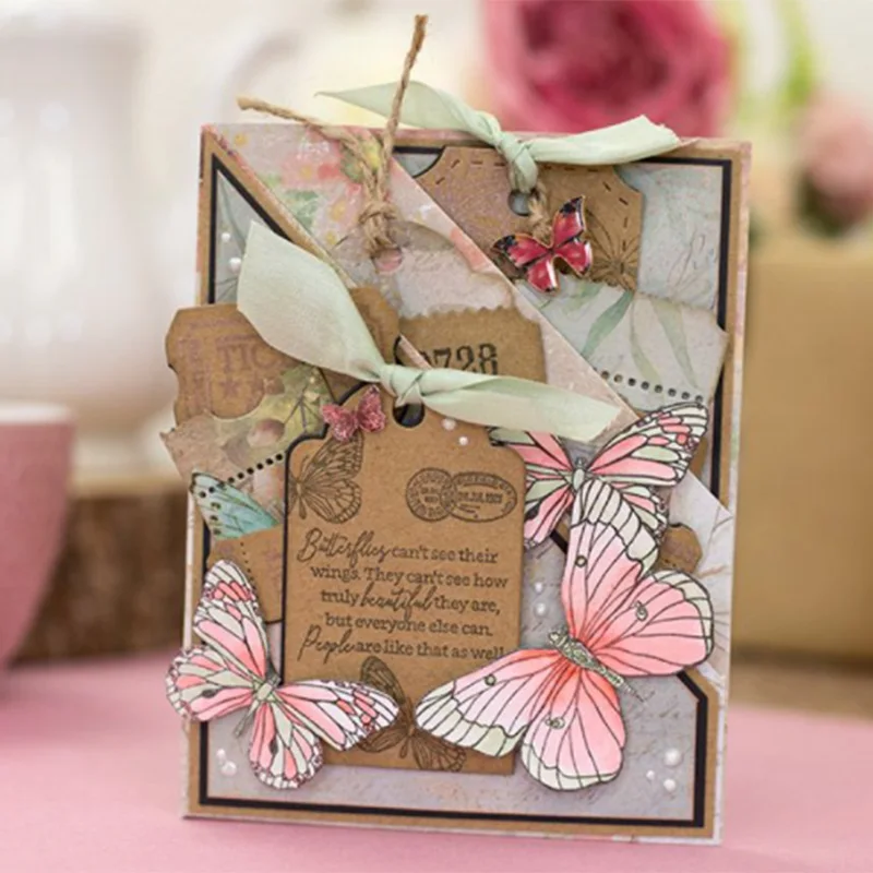 10pcs/set Label tag DIY  Dies Card Base dies metal die decoration for scrapbook punching card cutting DIY process edge cutting