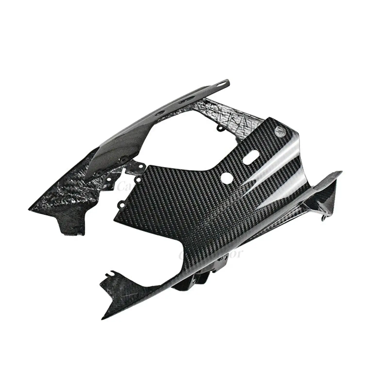 3K Twill Dry Carbon Fiber Motorcycle Under Lower Fairing Cover ForKTM  RC390 2018+