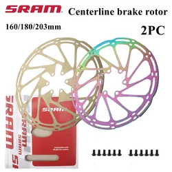 SRAM Centerline Disc Brake Rotor 160 180 203mm Stainless Steel Hydraulic Brake Disc for MTB Road Bike Electric Scooter Parts